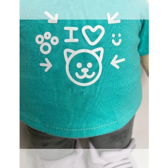 Denis Daily DENIS Not Fat Denis Plush 15in Tall Stand Up RARE - Picture 2 of 7